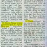 Deccan Chronicle PCOS (22-09-2017)